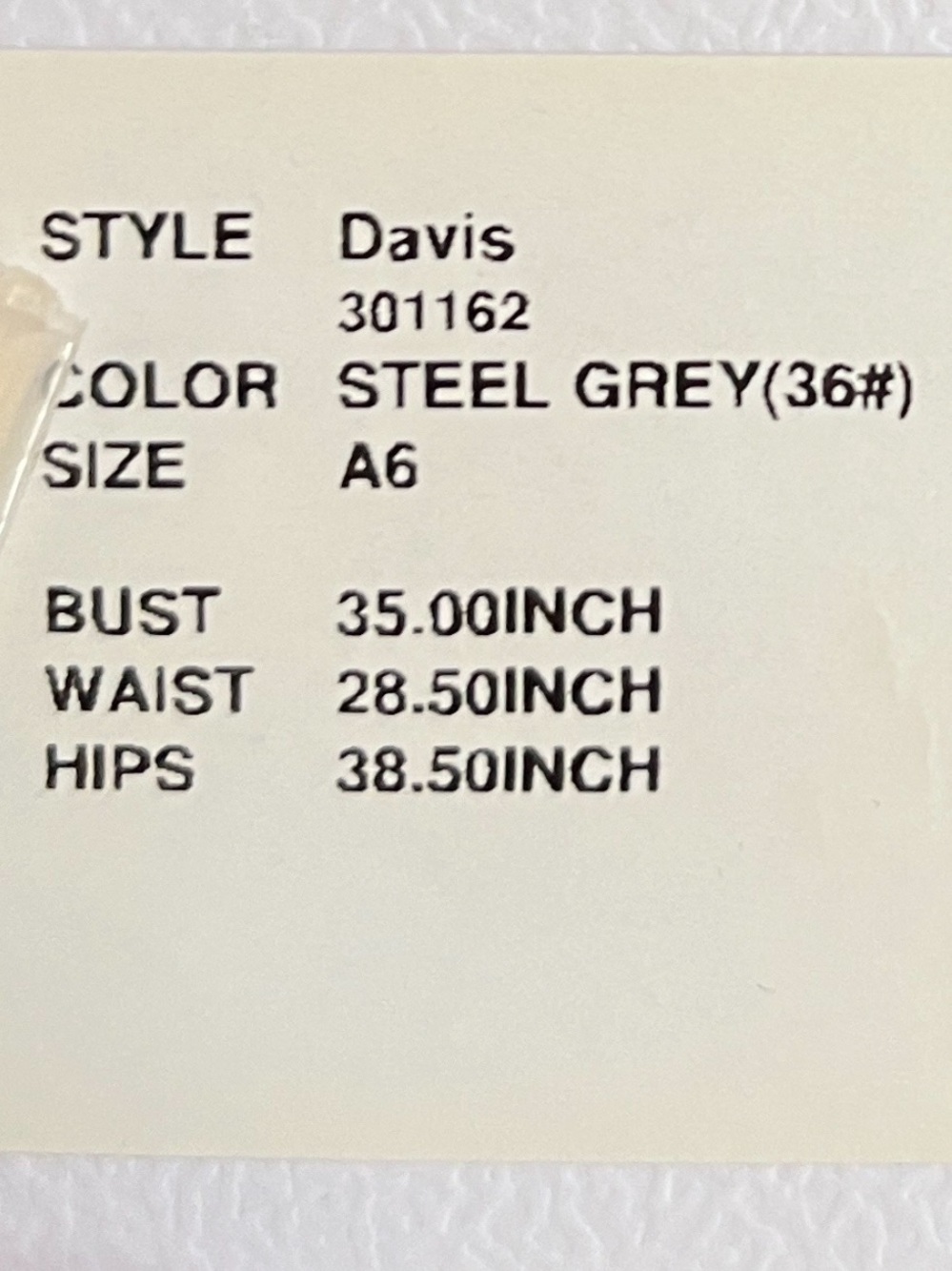 AZAZIE Davis Steel Grey Slip Maxi Dress with V-Neck Size 6 NWT - Picture 11 of 11